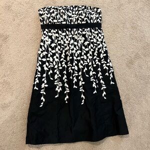 Women’s Ann Taylor LOFT Strapless Floral Dress